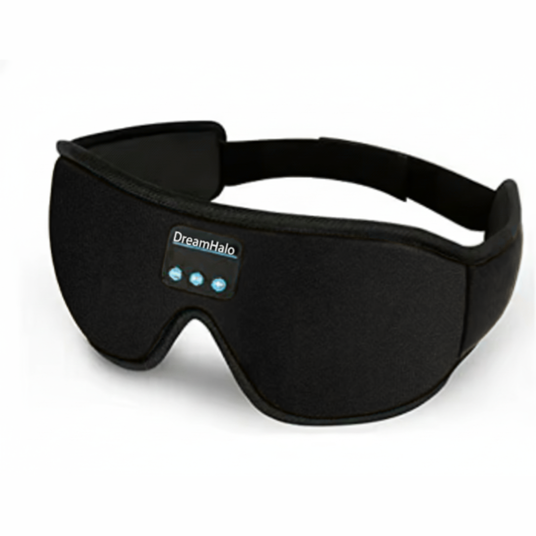 Máscara de Sueño Profundo con Bluetooth y Blackout Total