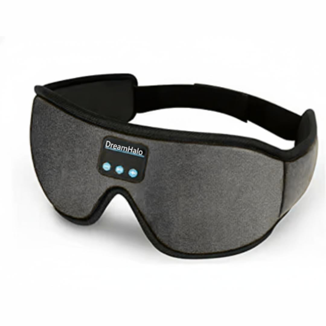 Máscara de Sueño Profundo con Bluetooth y Blackout Total