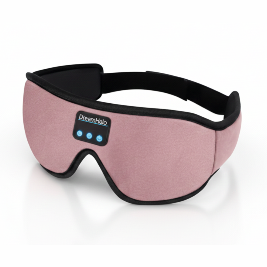 Máscara de Sueño Profundo con Bluetooth y Blackout Total
