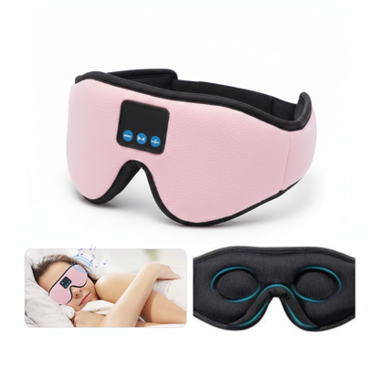 Máscara de Sueño Profundo con Bluetooth y Blackout Total